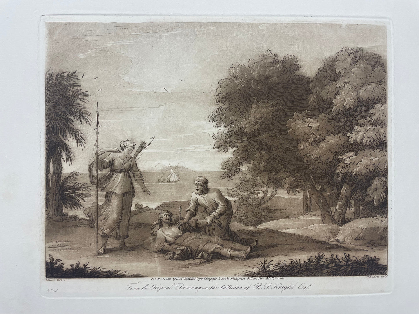 From the Original Drawing in the Collection of R.P. Knight, Claude Lorrain, c. 1803