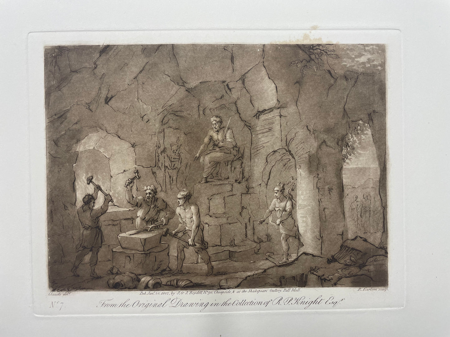 From the Original Drawing in the Collection of R.P. Knight, Claude Lorrain, c. 1802