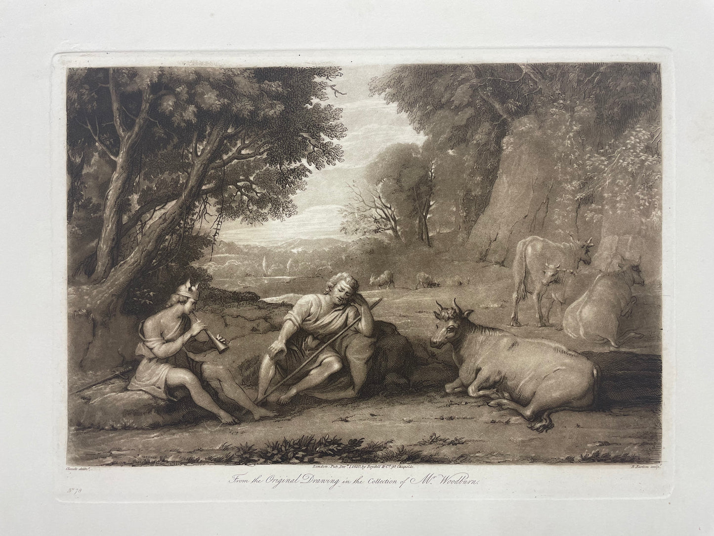 From the Original Drawing in the Collection of M. Woodburn, Claude Lorrain, c. 1810