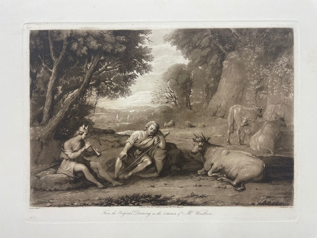 From the Original Drawing in the Collection of M. Woodburn, Claude Lorrain, c. 1810