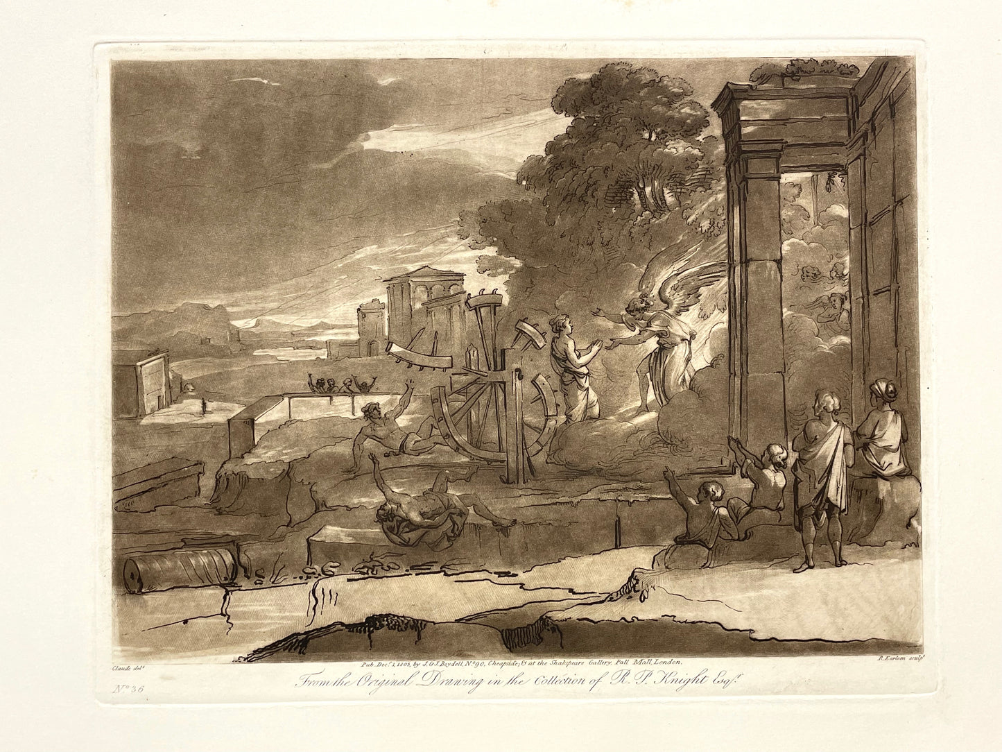 From the Original Drawing in the Collection of R.P. Knight, Claude Lorrain, C. 1803