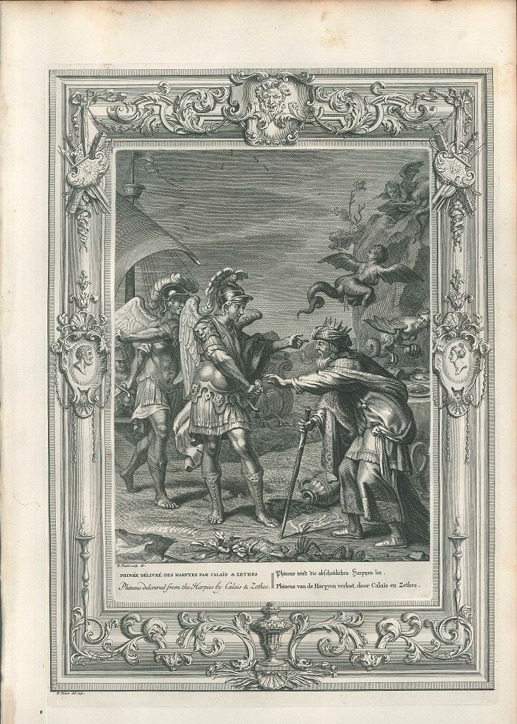 Picart, Mythology, Temple of Muses, Phineus