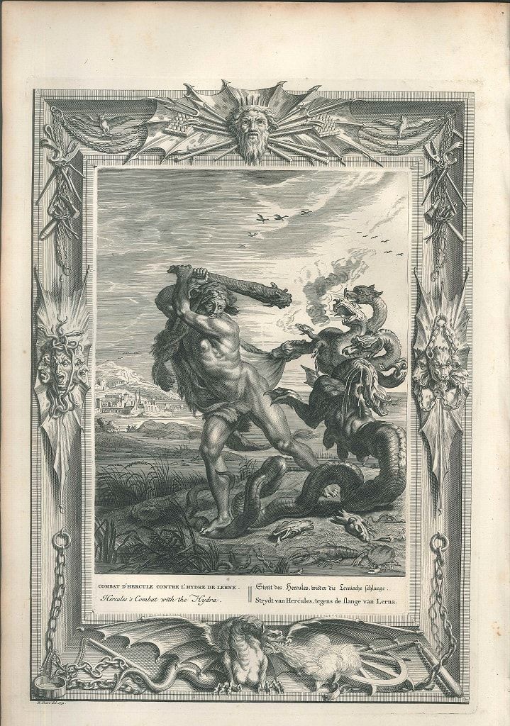 Picart, Mythology, Temple of Muses, Hercules