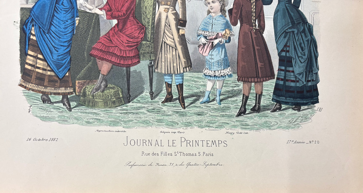 Journal le Printemps, Plate 16, January 1883