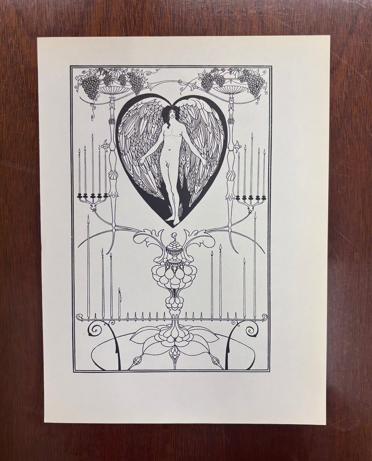 Eros by Aubrey Beardsley