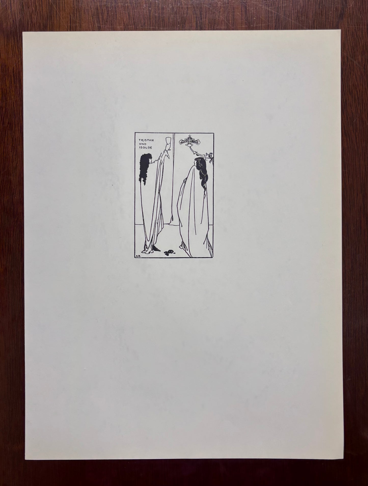 The Beax and the Belles by Aubrey Beardsley