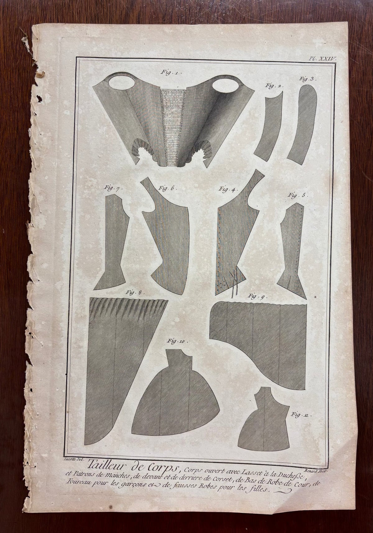 Plate XXIV, Staymaker by Louis-Jacques Goussier