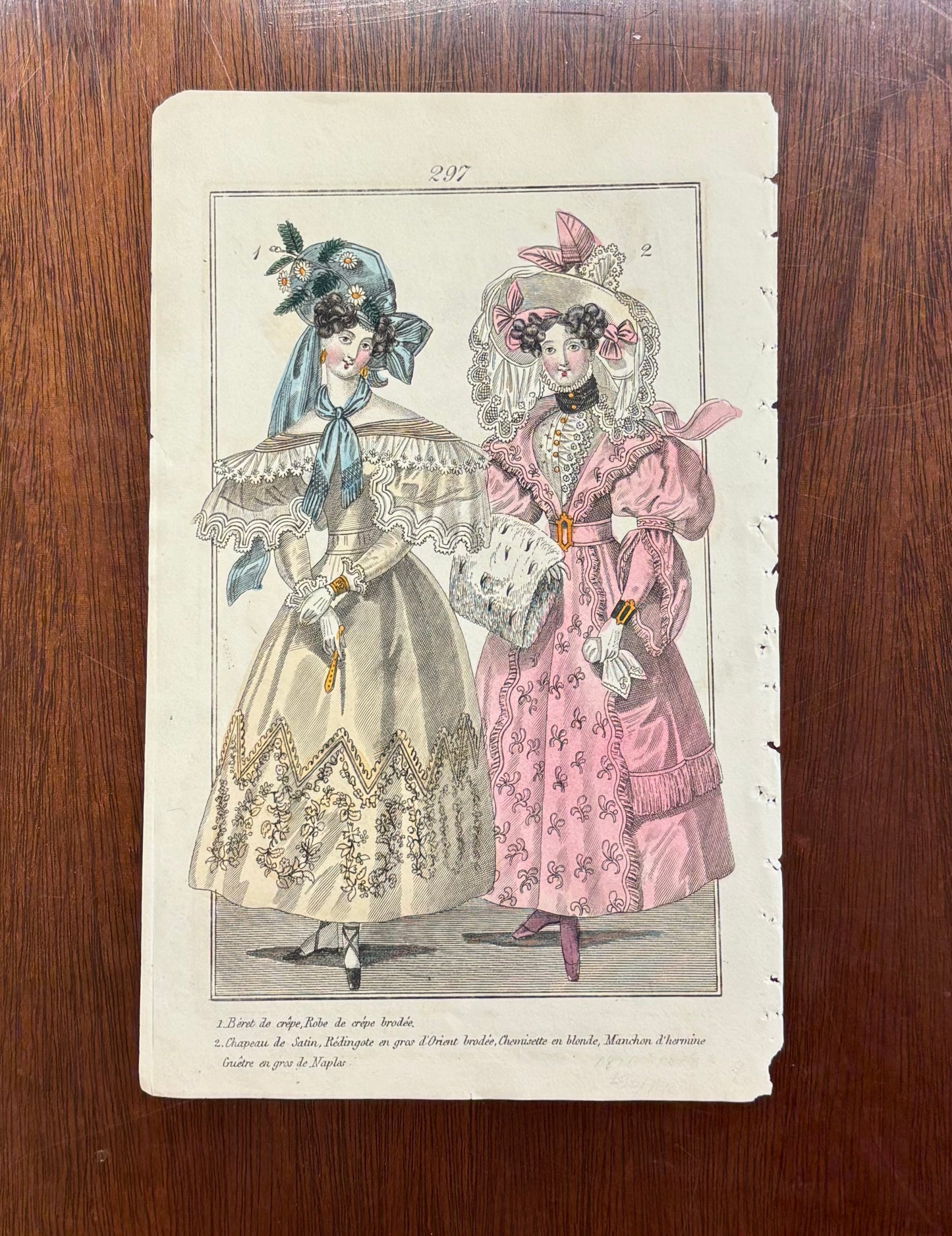 Fashion Plate 297 by an anonymous French artist