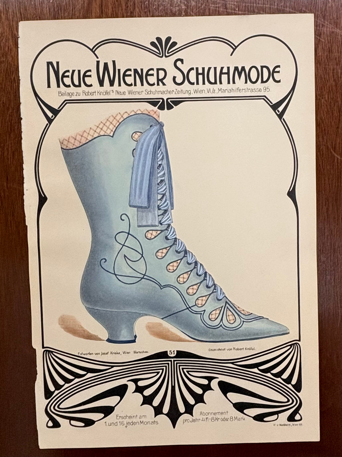 New Viennese Shoe Fashion 5, by Robert Knöfel