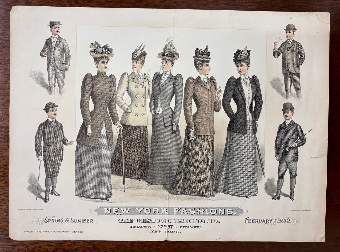 New York Fashions: Spring & Summer by Anonymous American artist