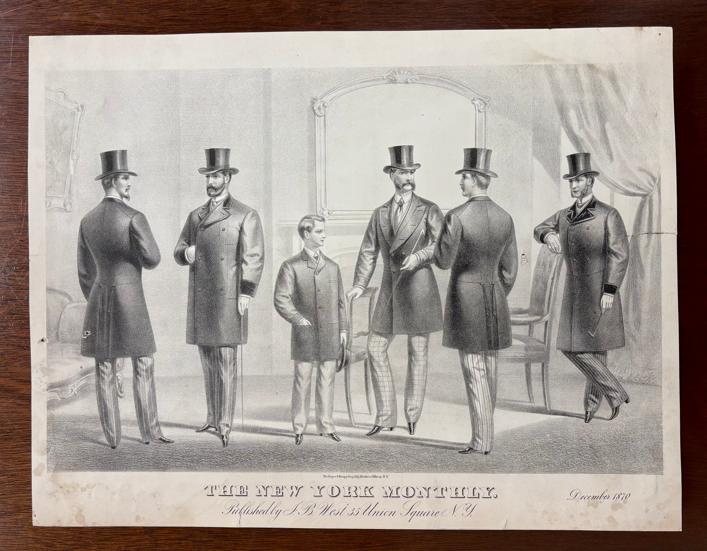 New York Monthly by Anonymous American artist