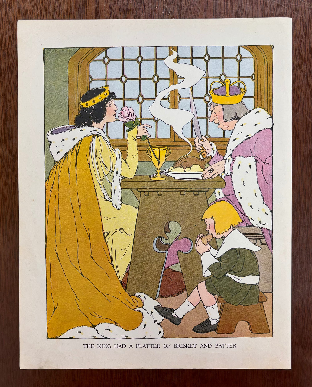 The King Had a Platter of Brisket and Batter by Blanche Fisher Wright