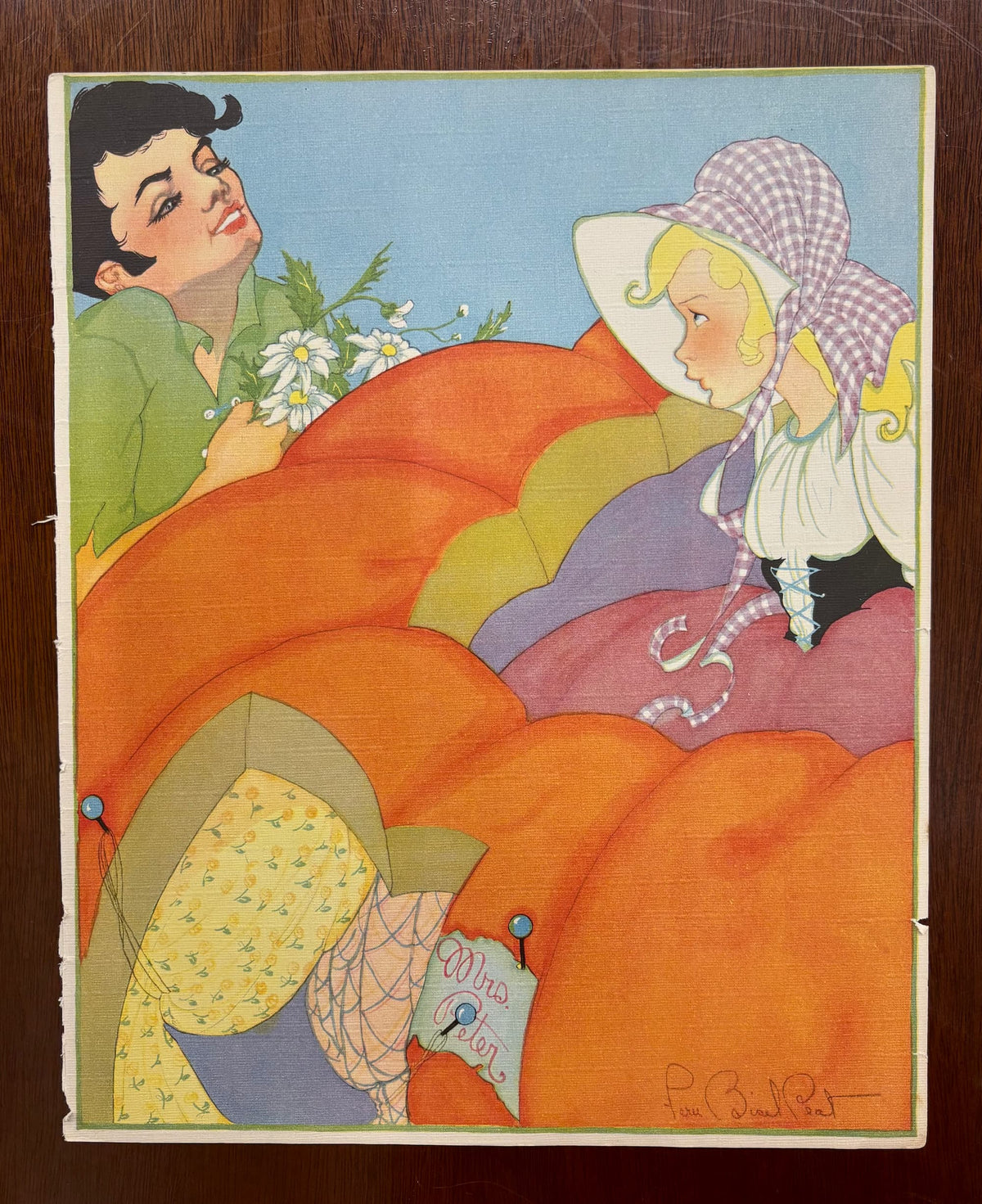 Peter, Peter, Pumpkin Eater by Fern Biesel Peat