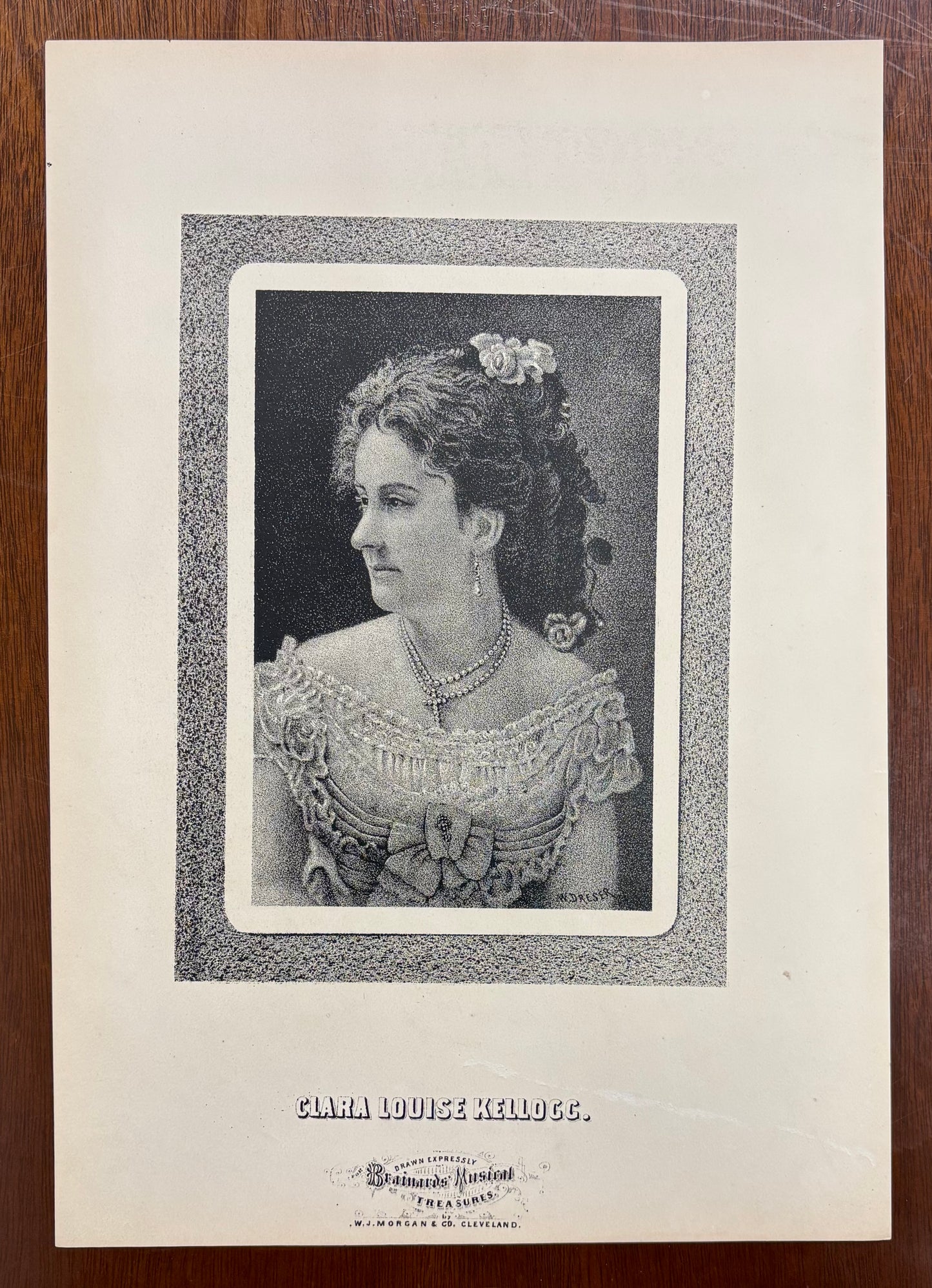 Clara Louise Kellogg by William Dreser