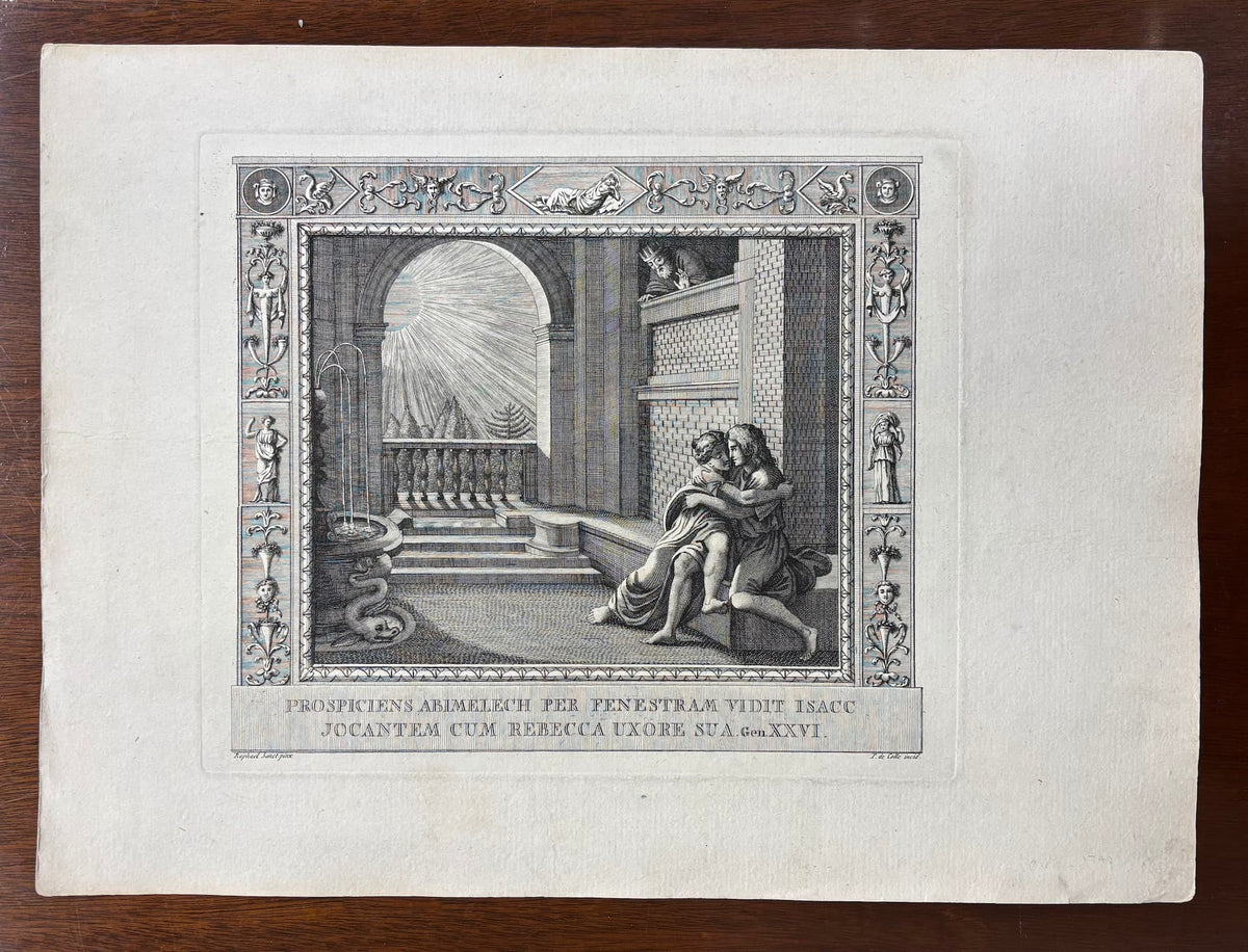 “Isaac and Rebecca” by Raphael
