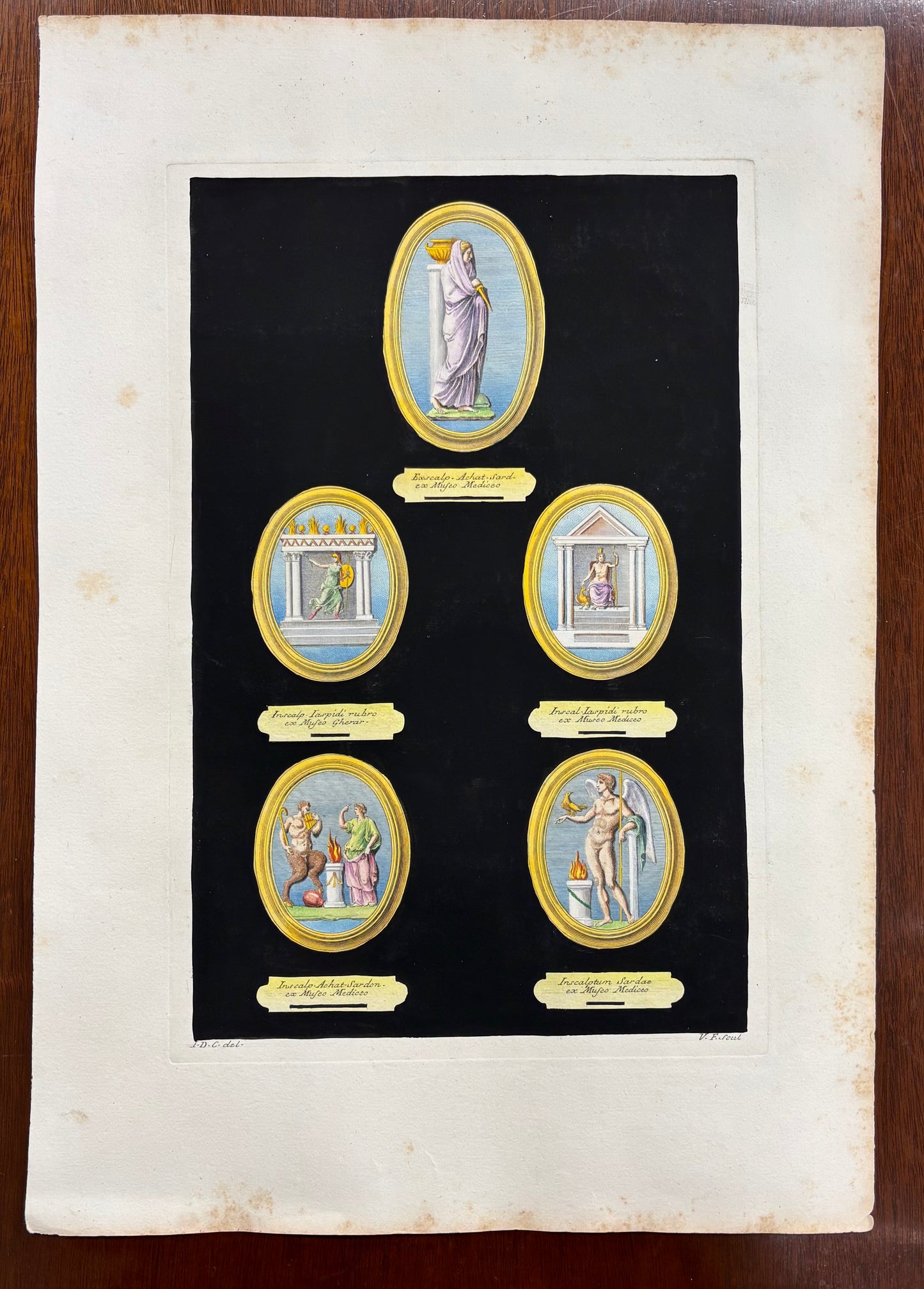 Ancient Roman Cameos by Giovanni Domenico Campiglia