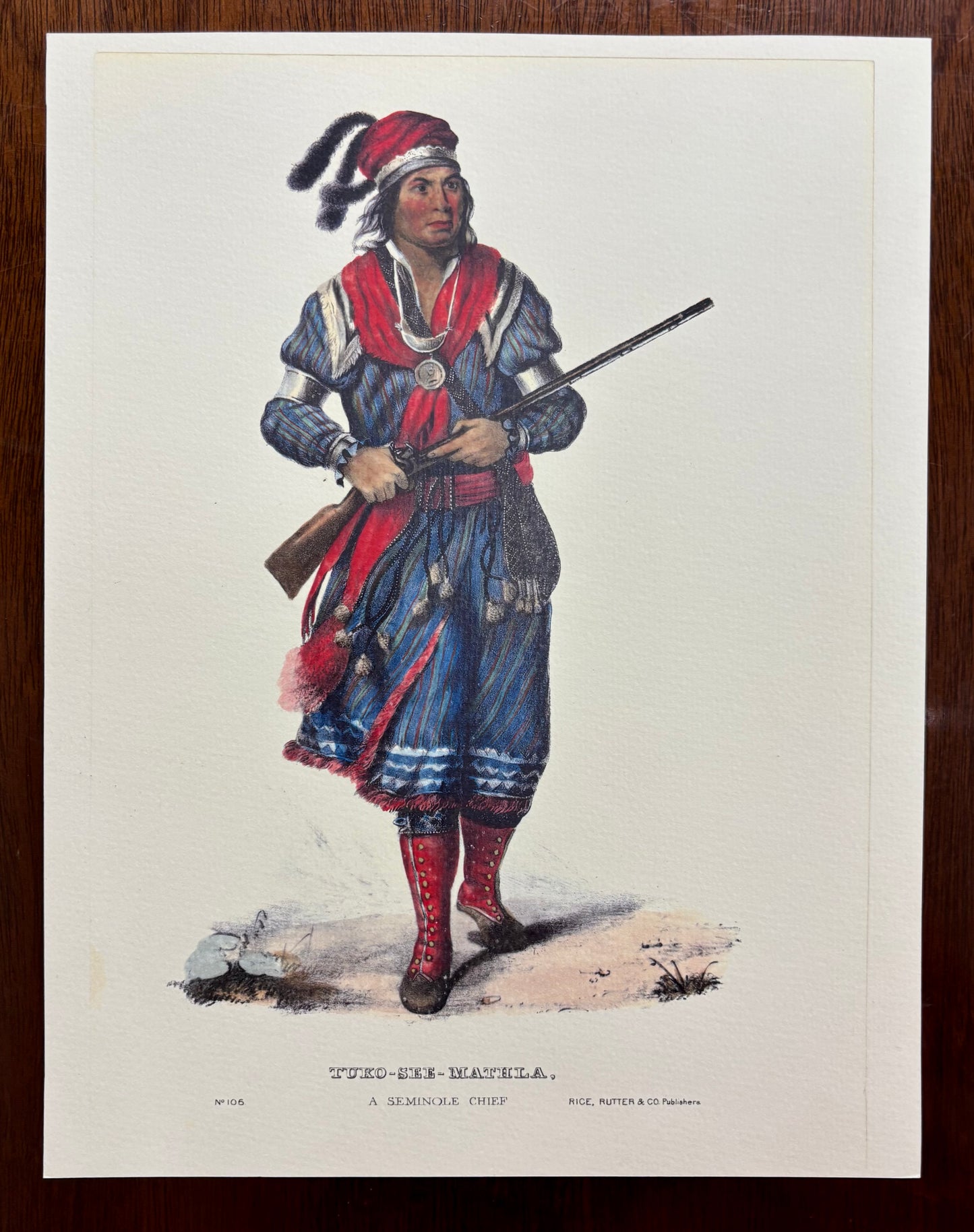 "Tuko-See-Mathla, A Seminole Chief" by Charles Bird King