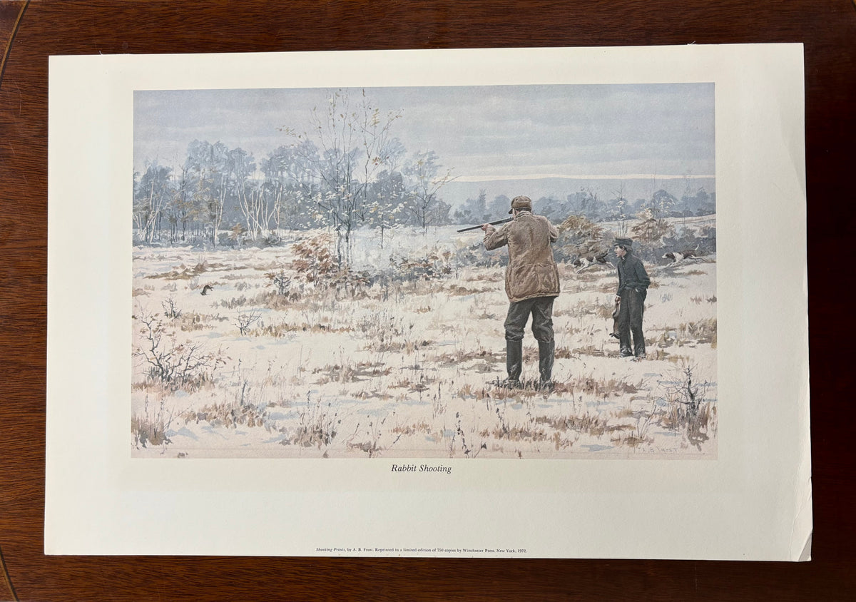 Rabbit Shooting by Arthur Burdett Frost (A. B. Frost)