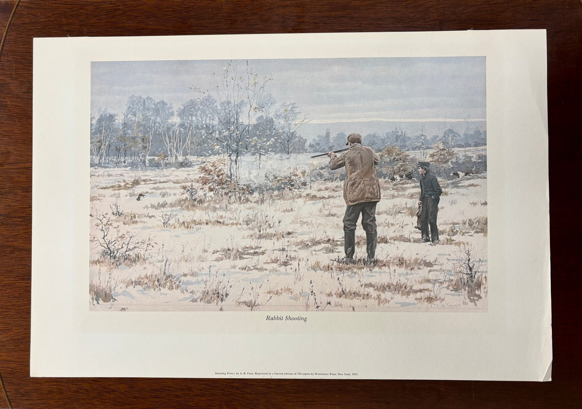 Rabbit Shooting by Arthur Burdett Frost (A. B. Frost)