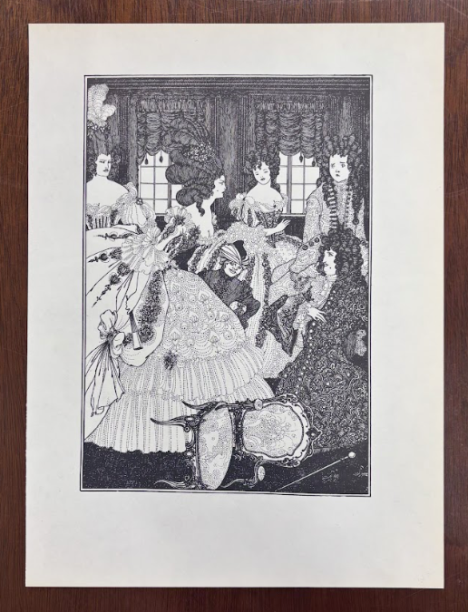 The Beax and the Belles by Aubrey Beardsley