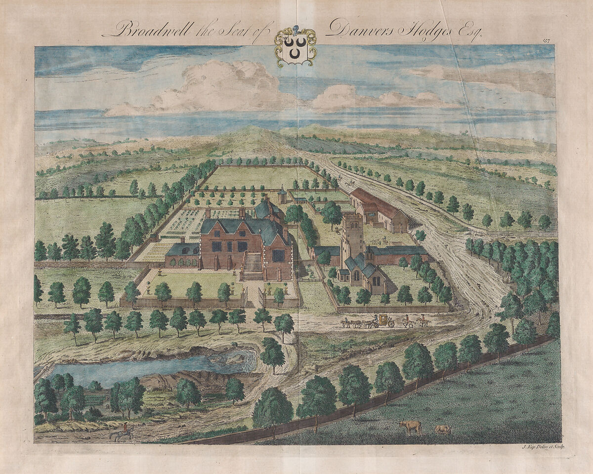 KIP, View, Broadwell: The Seat of Danvers H. Esq.