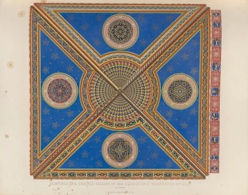 Gruner, Ludwig, Specimens of Ornamental Art, Painted Domes