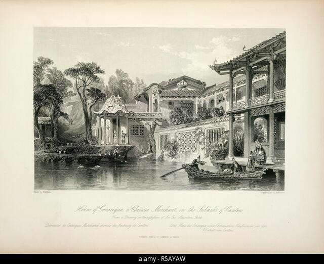 Fisher Son & Co., Chinese Views, House of Consequa