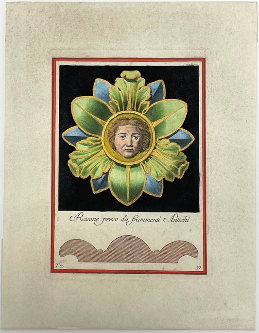 Architectural Rosette by Carlo Antonini