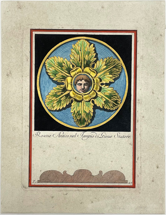 Architectural Rosette by Carlo Antonini