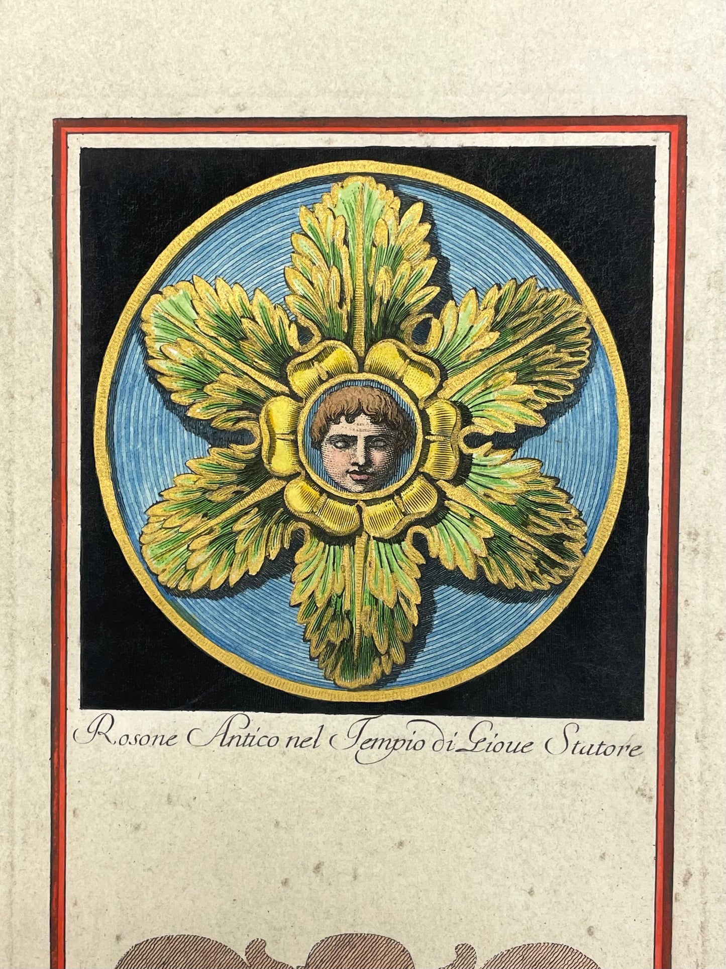 Architectural Rosette by Carlo Antonini