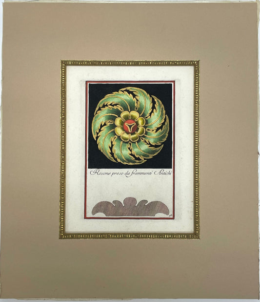 Architectural Rosette by Carlo Antonini
