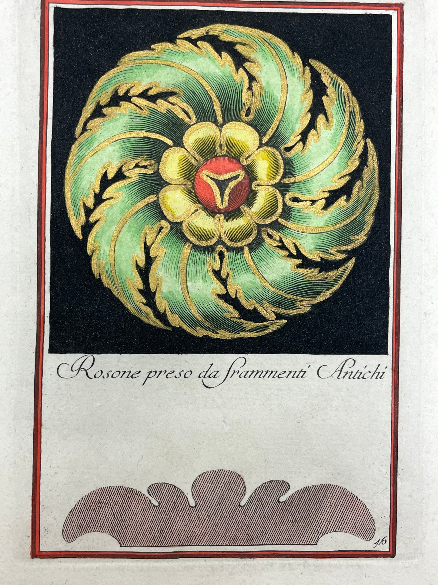 Architectural Rosette by Carlo Antonini