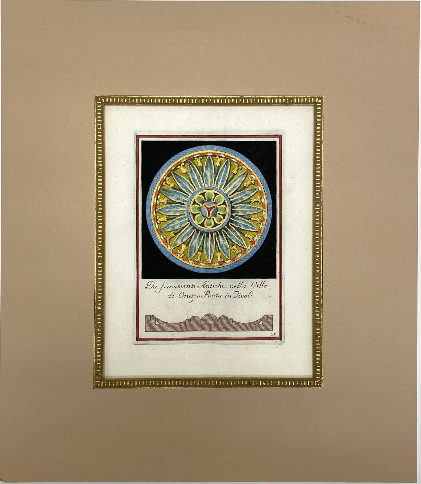 Architectural Rosette by Carlo Antonini