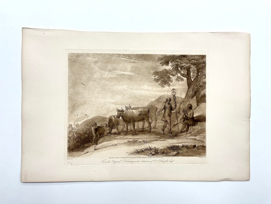 From the Original Drawing in the Collection of R. P. Knight, Claude Lorrain, c. 1803