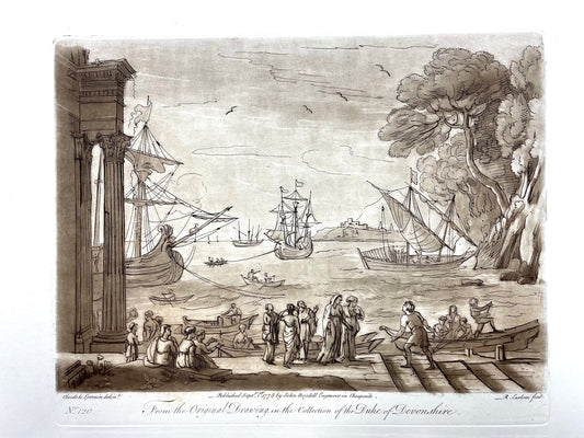 From the Original Drawing in the Collection of the Duke of Devonshire, Claude Lorrain, c.1775