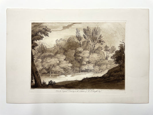 From the Original Drawing in the Collection of R.P. Knight, Claude Lorrain, C. 1803