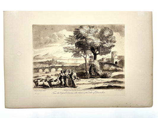 From the Original Drawing in the Collection of the Duke of Devonshire, Claude Lorrain, C. 1776