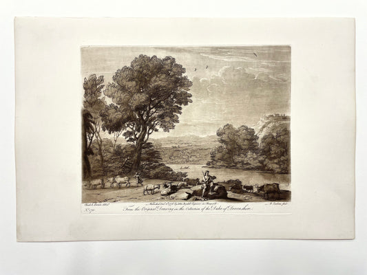 From the Original Drawing in the Collection of the Duke of Devonshire, Claude Lorrain, C. 1776