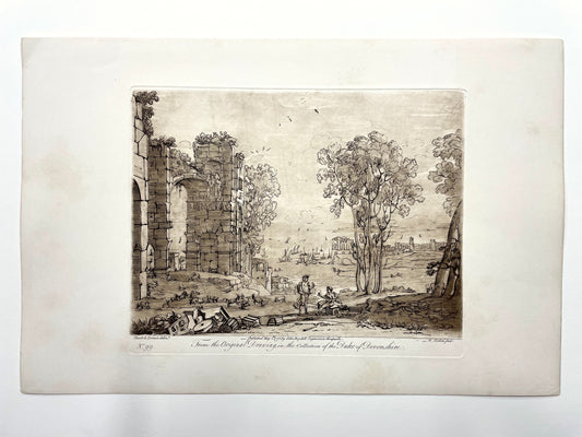 From the Original Drawing in the Collection of the Duke of Devonshire, Claude Lorrain, C. 1775