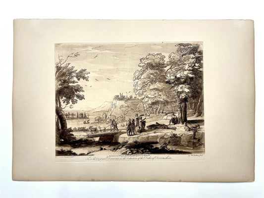 From the Original Drawing in the Collection of the Duke of Devonshire, Claude Lorrain, C. 1774