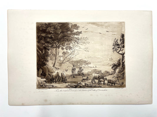 From the Original Drawing in the Collection of the Duke of Devonshire, Claude Lorrain, C. 1774