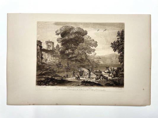 From the Original Drawing in the Collection of the Duke of Devonshire, Claude Lorrain, C. 1774