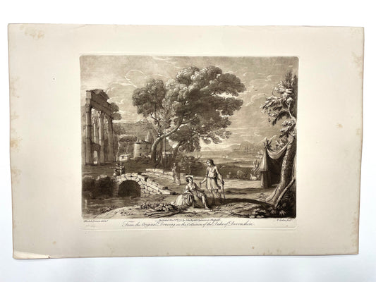 From the Original Drawing in the Collection of the Duke of Devonshire, Claude Lorrain, C. 1774