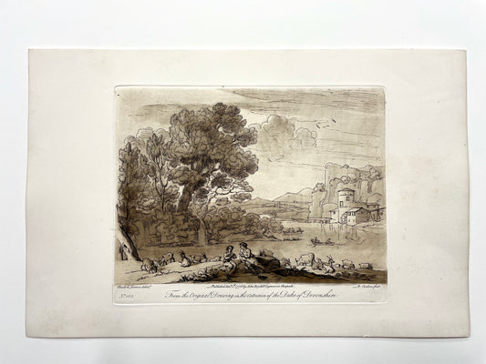 From the Original Drawing in the Collection of the Duke of Devonshire, Claude Lorrain, C. 1776