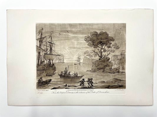 From the Original Drawing in the Collection of the Duke of Devonshire, Claude Lorrain, C. 1776