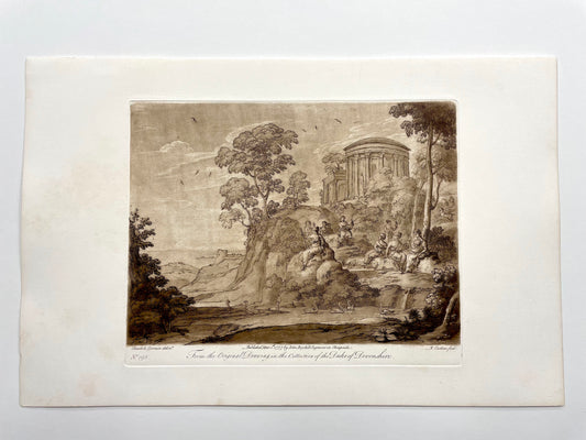 From the Original Drawing in the Collection of The Duke of Devonshire, Claude Lorrain, c. 1777