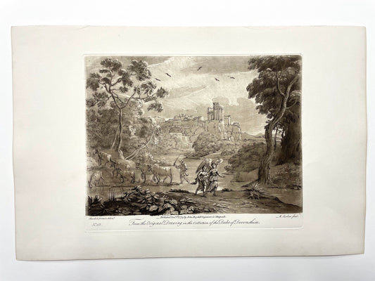 From the Original Drawing in the Collection of the Duke of Devonshire, Claude Lorrain, C. 1774