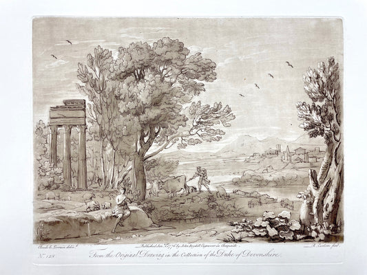 From the Original Drawing in the Collection of the Duke of Devonshire, Claude Lorrain, c.1776