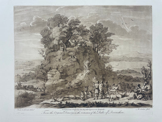 From the Original Drawing in the Collection of The Duke of Devonshire, Claude Lorrain, 1776