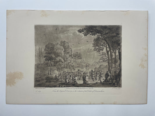 From the Original Drawing in the Collection of The Duke of Devonshire, Claude Lorrain, c.1776